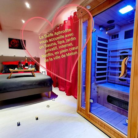 Suite Barthelemy - Spa Et Sauna Melun Bagian luar foto