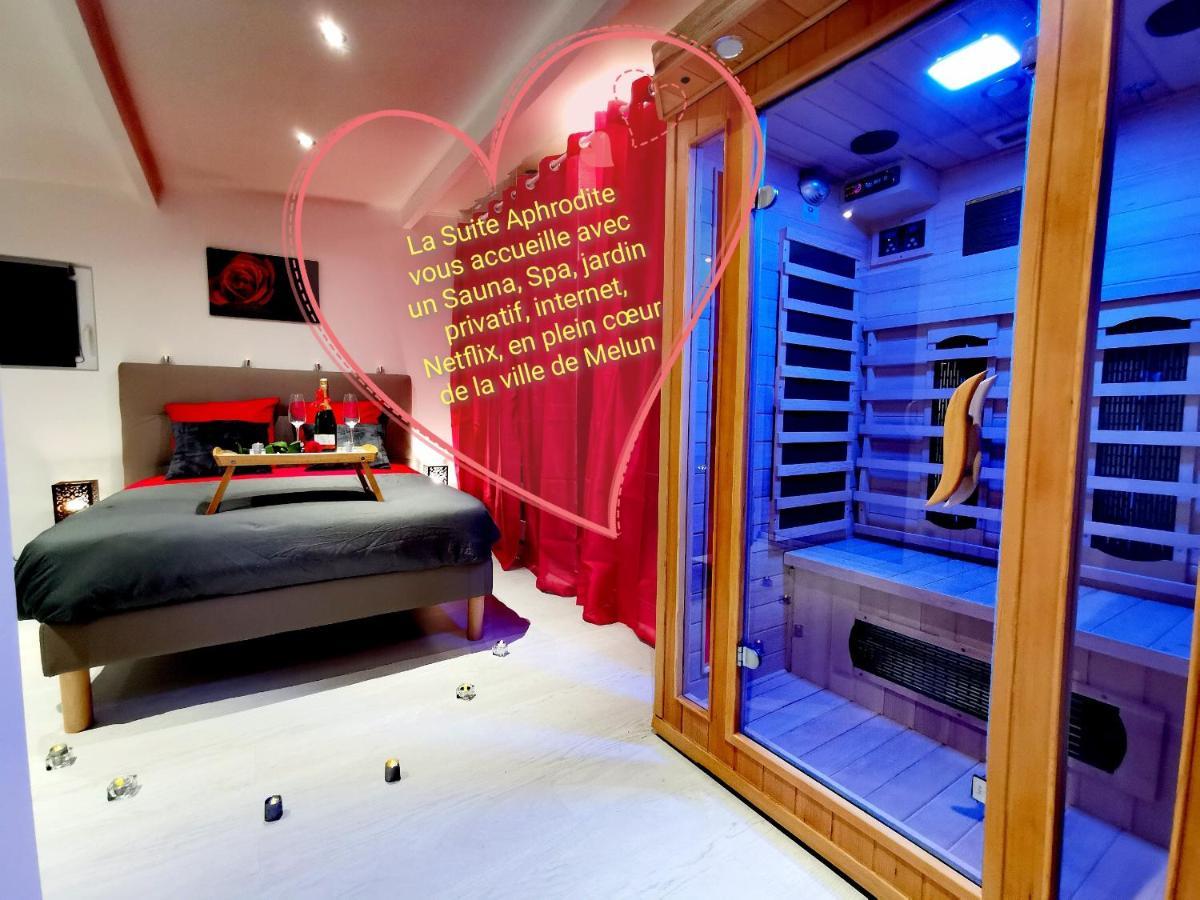 Suite Barthelemy - Spa Et Sauna Melun Bagian luar foto