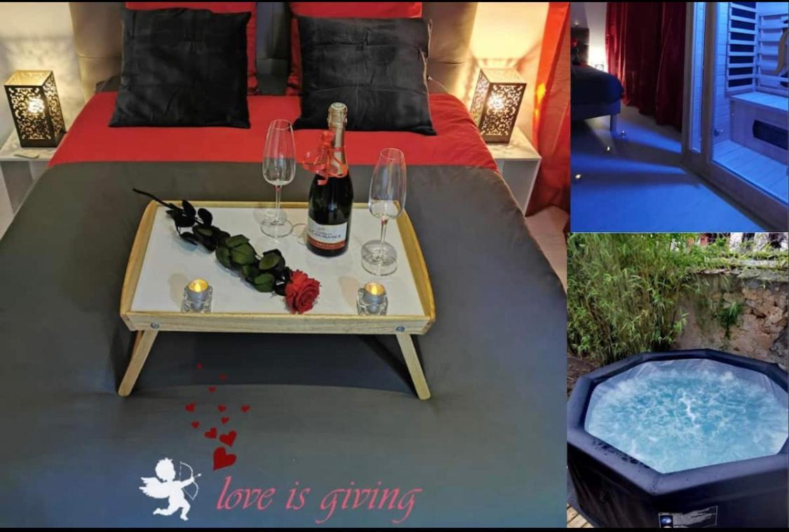 Suite Barthelemy - Spa Et Sauna Melun Bagian luar foto